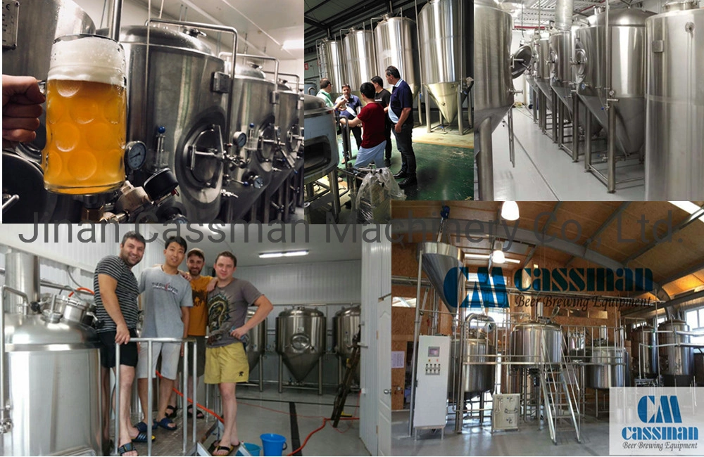 Cassman 1000L Stainless Steel Craft Beer Brewing Turnkey Project for Hotel Pub Restaurant