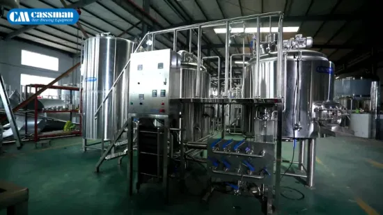 Cassman 1000L Stainless Steel Craft Beer Brewing Turnkey Project for Hotel Pub Restaurant