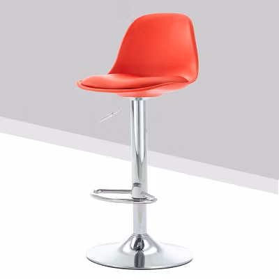 Younike Bar Stool, Swivel Barstool Chair with Back, Modern Pub Kitchen Counter Height